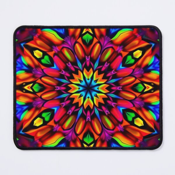 Item preview, Trippy Hippie Kaleidoscope Mandala designed and sold by HLPsychDesigns.