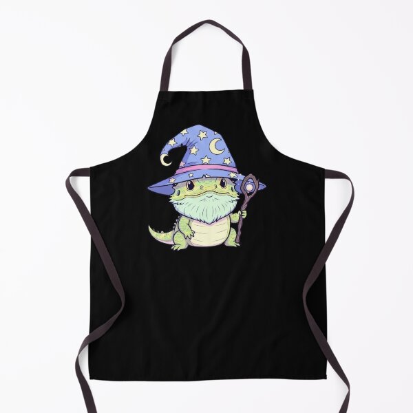 Item preview, Wizard Bearded Dragon Magical Lizard Fantasy Art designed and sold by Wander-made Wonders .