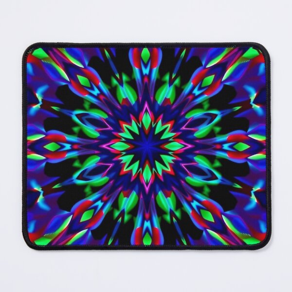 Item preview, Retro Psychedelic Kaleidoscope Burst designed and sold by HLPsychDesigns.