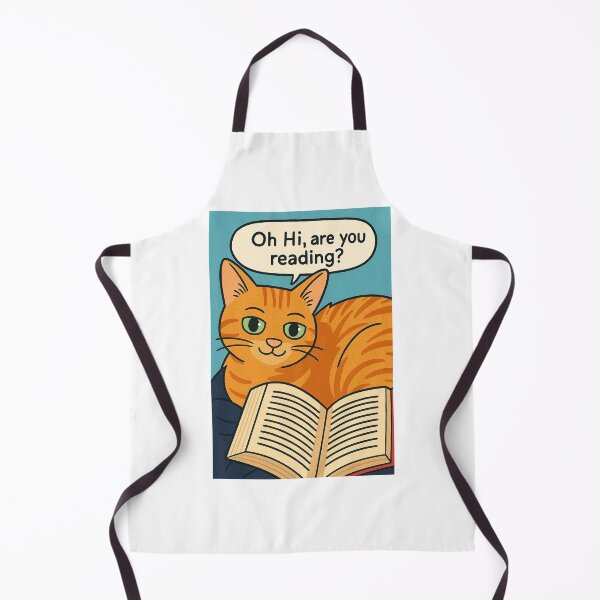 Item preview, Oh Hi, Are You Reading? designed and sold by BooksMyCatsStol.