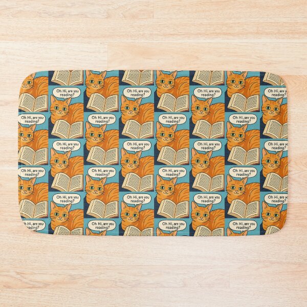 Item preview, Oh Hi, Are You Reading? designed and sold by BooksMyCatsStol.