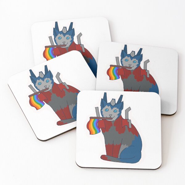 Artikelvorschau, Optimus Pride Katze entworfen und verkauft von SeraphStickers.