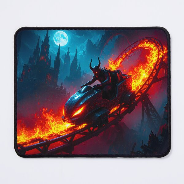 Item preview, The Ride of Fire at Midnight designed and sold by PictureNZ.
