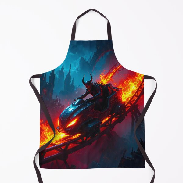 Item preview, The Ride of Fire at Midnight designed and sold by PictureNZ.