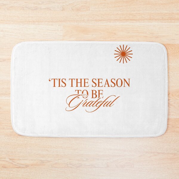 Item preview, 'Tis the Season to Be Greateful -- Elegant Chrismas Holiday Design designed and sold by DailyVibesCo.