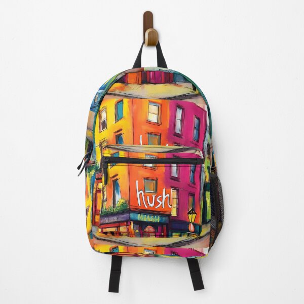 Item preview, Step Into HUSH - A Vibrant Abstract Celebration of Urban Color Energy and City Charm designed and sold by OlfactoART Studio.