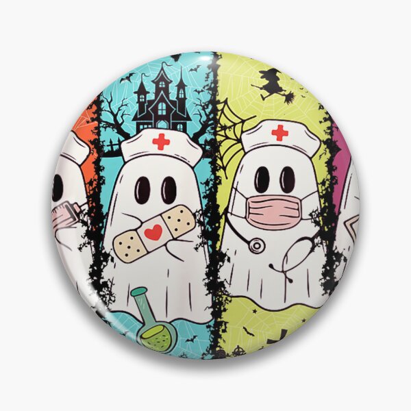 Item preview, Boo Boo Crew Nurse Halloween Ghosts designed and sold by akramYnsHey.