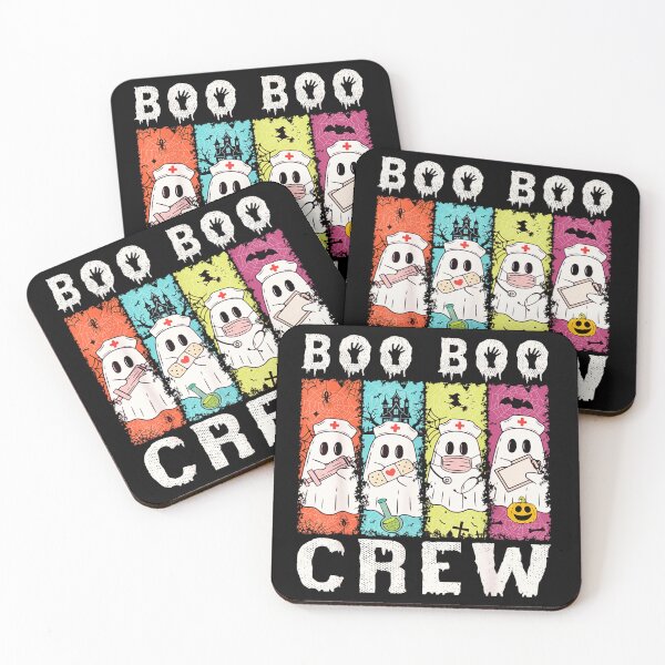 Item preview, Boo Boo Crew Nurse Halloween Ghosts designed and sold by akramYnsHey.