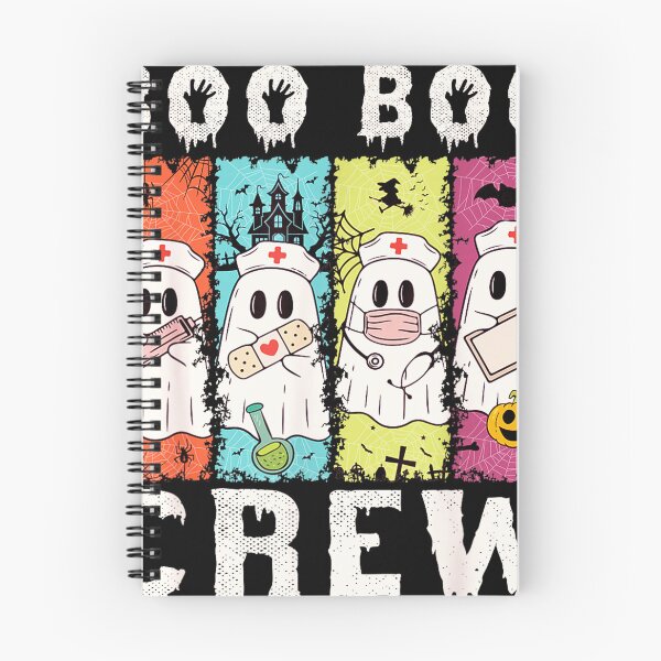 Item preview, Boo Boo Crew Nurse Halloween Ghosts designed and sold by akramYnsHey.