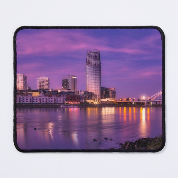Item preview, Eurovea Tower at Night – Bratislava Skyline designed and sold by RastislavS.