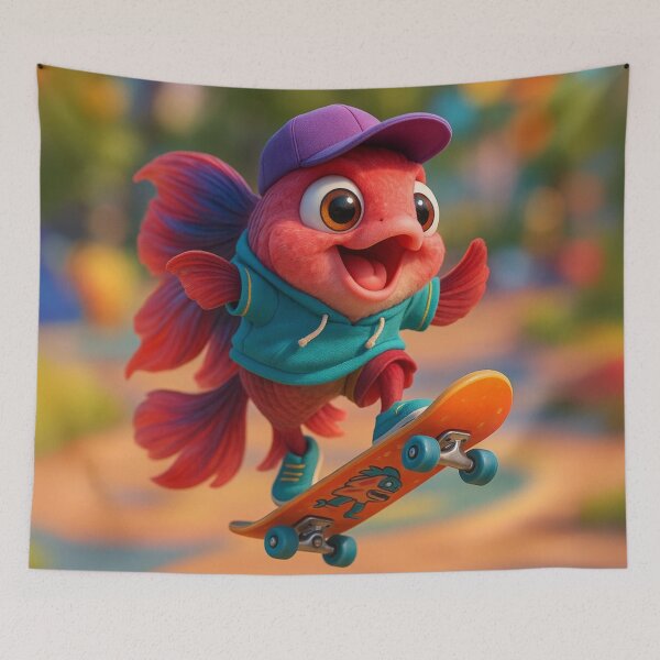 Item preview, Skater Betta (Siamese Fighting Fish designed and sold by Sillytoe.