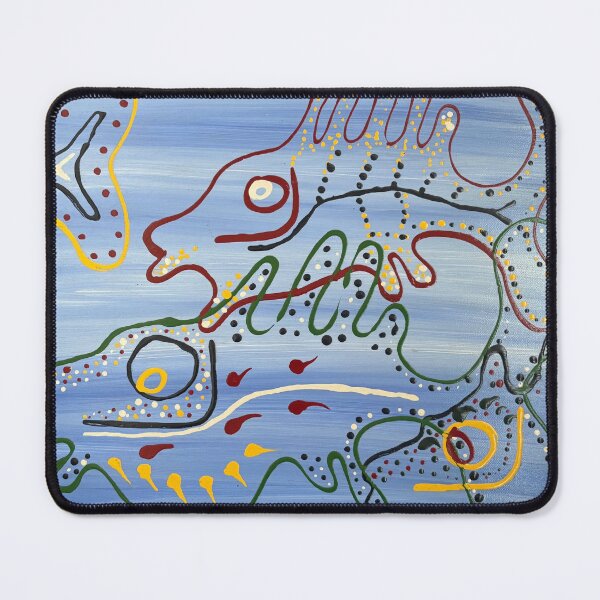 Item preview, Squiggly Fish designed and sold by Artsalacarte.