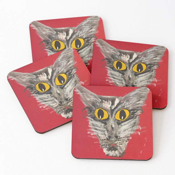 Item preview, Cat in Awe designed and sold by Artsalacarte.