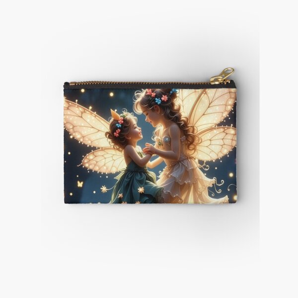 Item preview, Two Fairies dancing in the Sky designed and sold by FlosArtPrintShop.