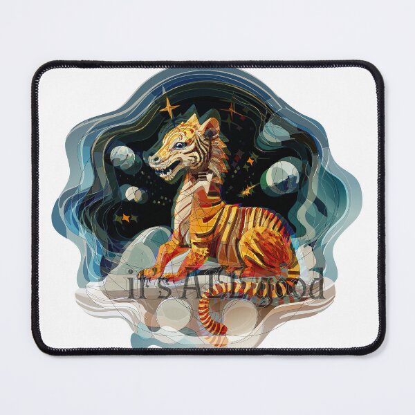Item preview, Seahorse Tiger in Space designed and sold by Tigerbuck's.