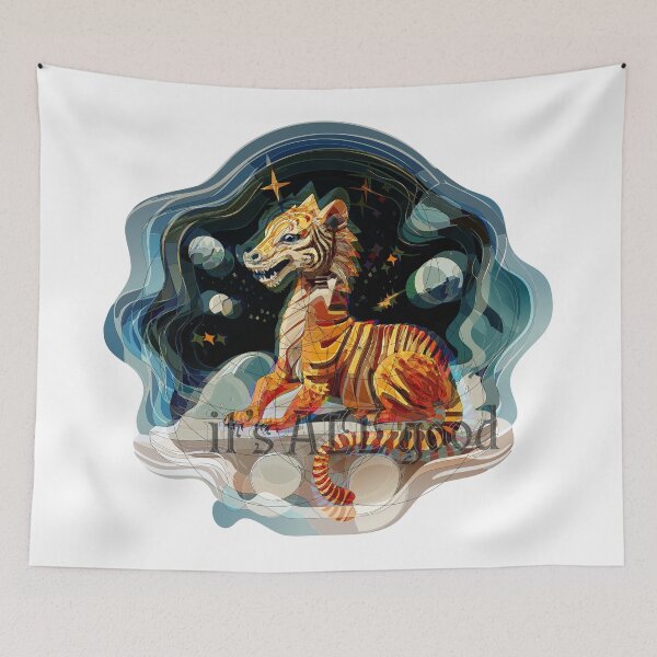 Item preview, Seahorse Tiger in Space designed and sold by Tigerbuck's.