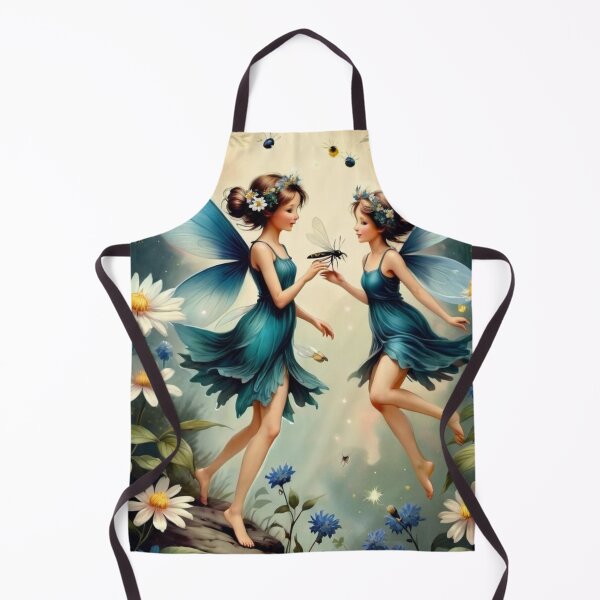 Item preview, Two Fairies dancing in the Sky designed and sold by FlosArtPrintShop.