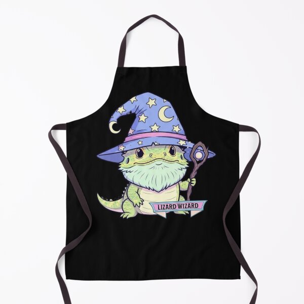 Item preview, Lizard Wizard – Magical Bearded Dragon Fantasy Design designed and sold by Wander-made Wonders .