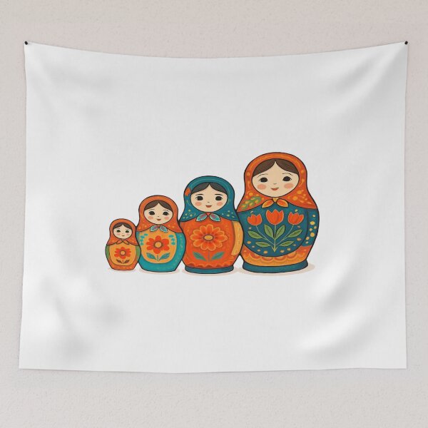 Item preview, Babushka doll designed and sold by YourFavBuddy.
