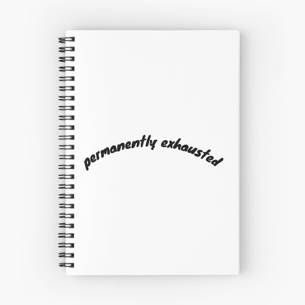 Item preview, permanently exhausted designed and sold by DeltheDork.