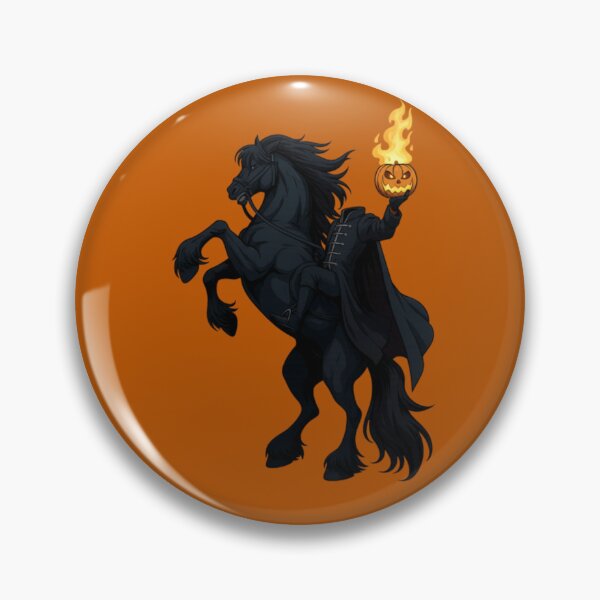 Item preview, Headless Horseman Holding Flaming Pumpkin designed and sold by AnotherFemaleHuman.