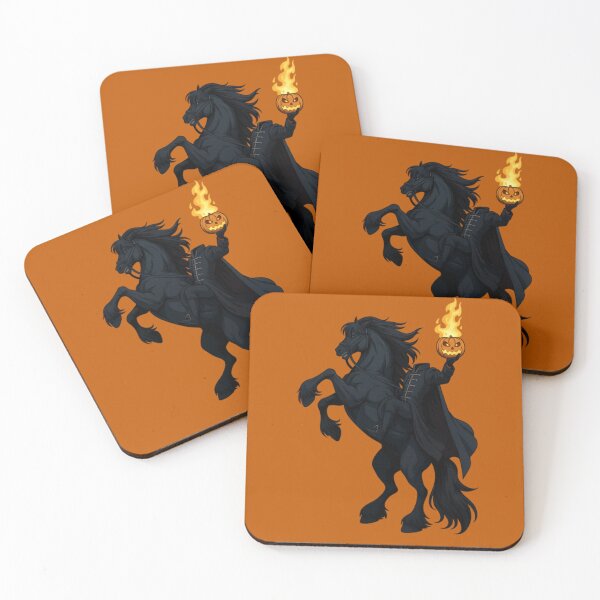 Item preview, Headless Horseman Holding Flaming Pumpkin designed and sold by AnotherFemaleHuman.