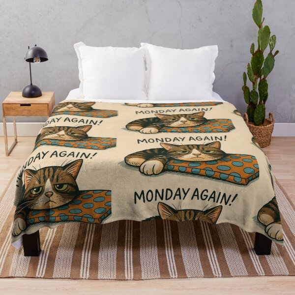 Item preview, Monday Again designed and sold by BooksMyCatsStol.