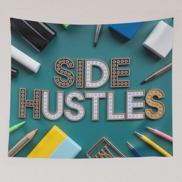 Item preview, Side Hustles Learn designed and sold by Majesti4.