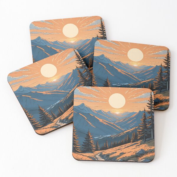 Item preview, Summit Sunrise designed and sold by HorizonHues.