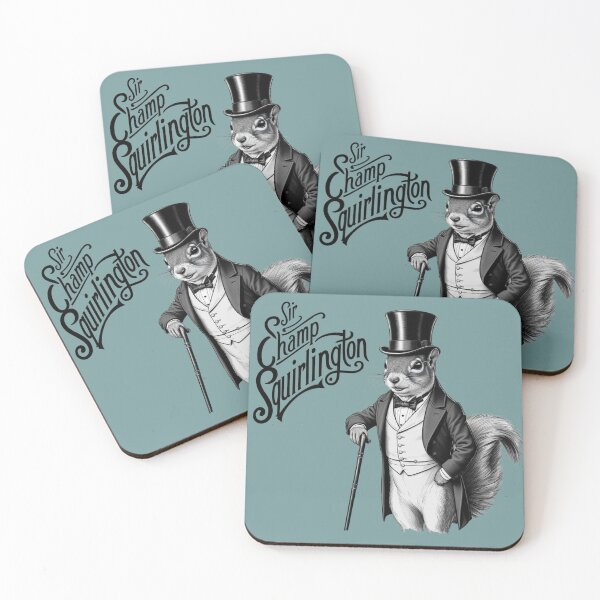 Item preview, Cute Squirrel In Top Hat & Coat designed and sold by Uniquely Yours.