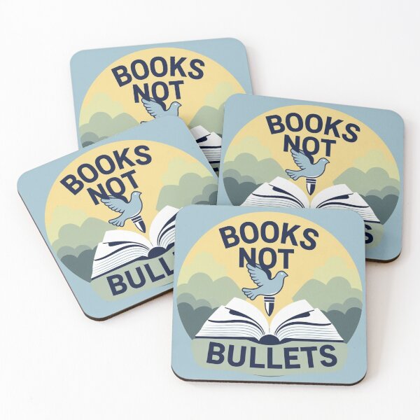 Item preview, Books Not Bullets - Stop Gun Violence designed and sold by DMoniqueBart.