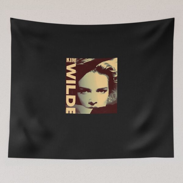 Item preview, Black-And-White-Kim-Wilde--Racerback designed and sold by ShanonnBode.