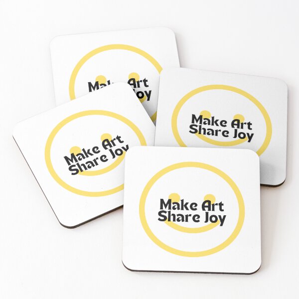 Item preview, Make Art. Share Joy. — Inspirational Quote for Creators & Dreamers designed and sold by MakeMyDaze.