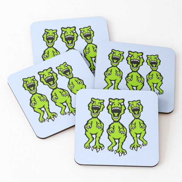 Item preview, 3 Velociraptor T-Rex Tyrannosaurus Friends Dino Raptor Team designed and sold by shirt-o-mat.