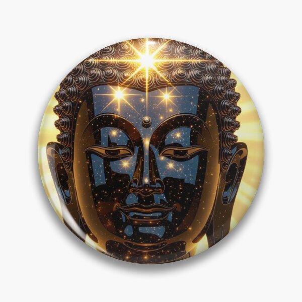 Item preview, Cosmic Buddha Head - 10 designed and sold by TantricBuddha.