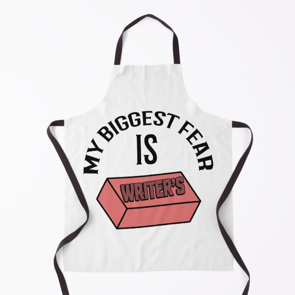 Item preview, My Biggest Fear is Writer's Block Logo designed and sold by My Hideaway Club.