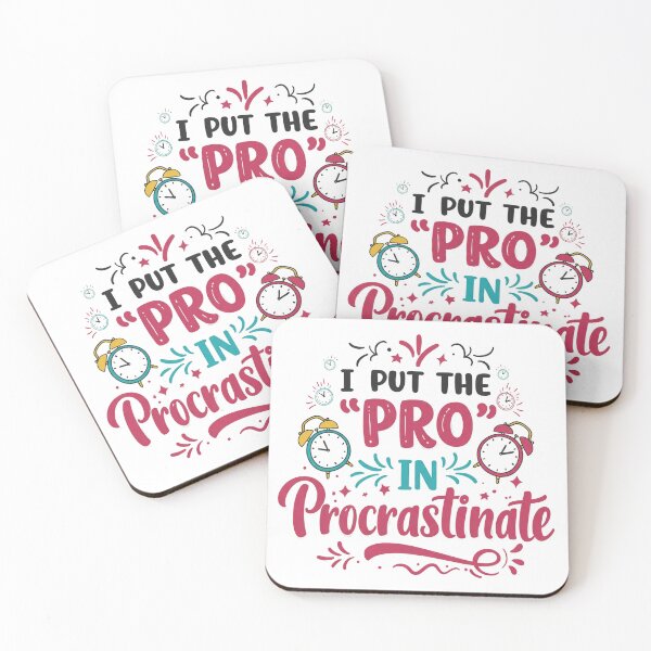 Item preview, I put the "pro" in procrastinate designed and sold by Liberty Labels.