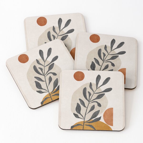 Item preview, Formas abstractas 07 Tonos tierra designed and sold by FAROSSTUDIO.