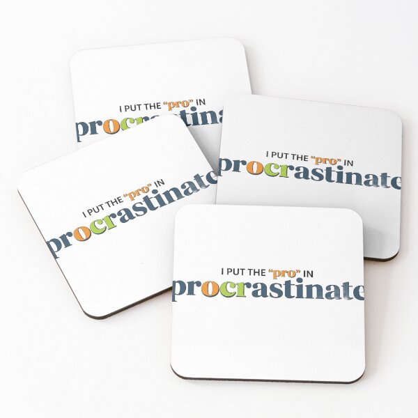 Item preview, I put the "pro" in procrastinate designed and sold by Liberty Labels.