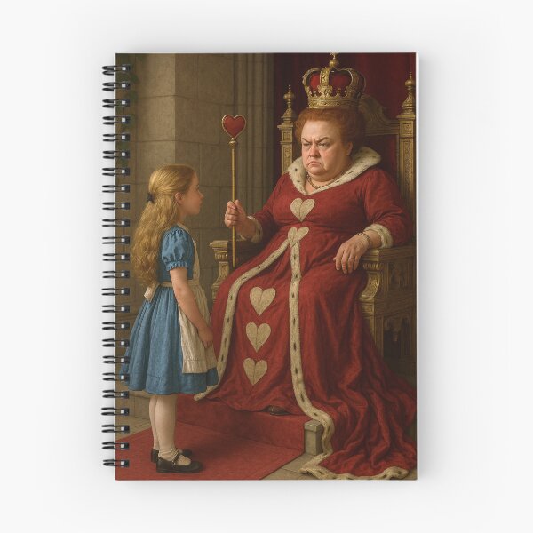 Item preview, Alice and The Queen of Hearts, Judgement in Velvet designed and sold by Woven-myth.