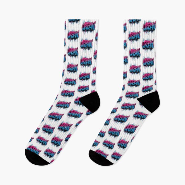 Item preview, URBAN Graffiti – Neon Blue & Pink Street Art Lettering designed and sold by Meiersbeste.