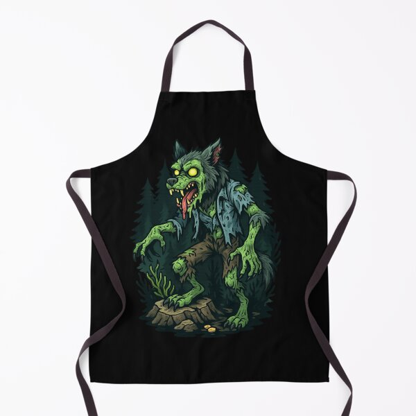 Item preview, Zombie Dogman – The Undead Howl of Horror Tee designed and sold by Taberland.