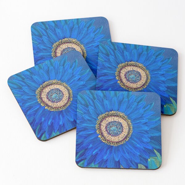 Item preview, Blue Sunflower designed and sold by Alma Lee.