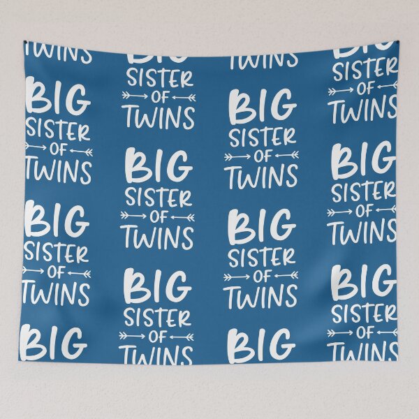 Item preview, Big Sister Of Twins Twin Quote designed and sold by NosandEdgy.