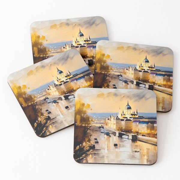 Item preview, City of Budapest  designed and sold by Island Art Studios.