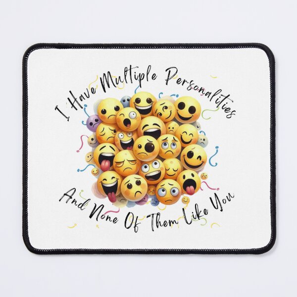 Item preview, Funny Emoji Tee, Unisex Jersey Short Sleeve Tee, Gifts for Friends, Casual Wear, Humor Shirt, Personality Shirt designed and sold by Myrtle Rose Designs.