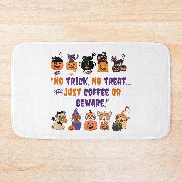 Item preview, cats and dogs trick or treat designed and sold by clickandmagic.