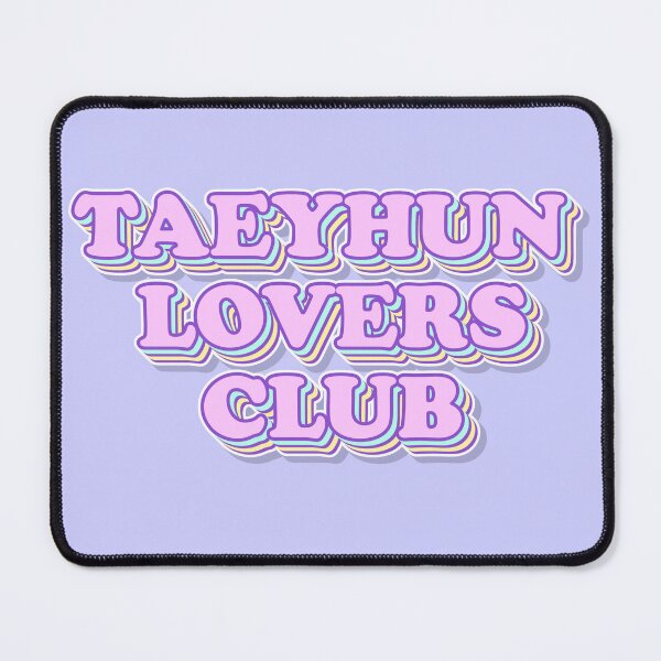 Item preview, Taehyun Lovers Club Retro Aesthetic Typography Design designed and sold by smeraldosecrets.