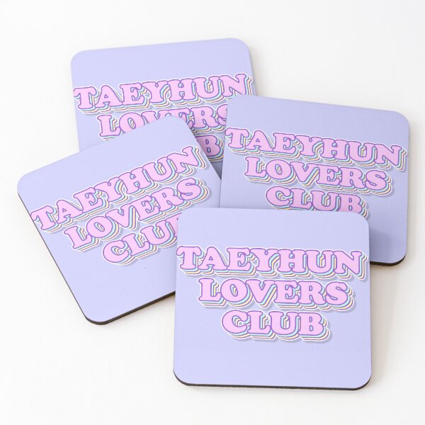 Artikelvorschau, Taehyun Lovers Club Retro-ästhetisches Typografie-Design entworfen und verkauft von smeraldosecrets.