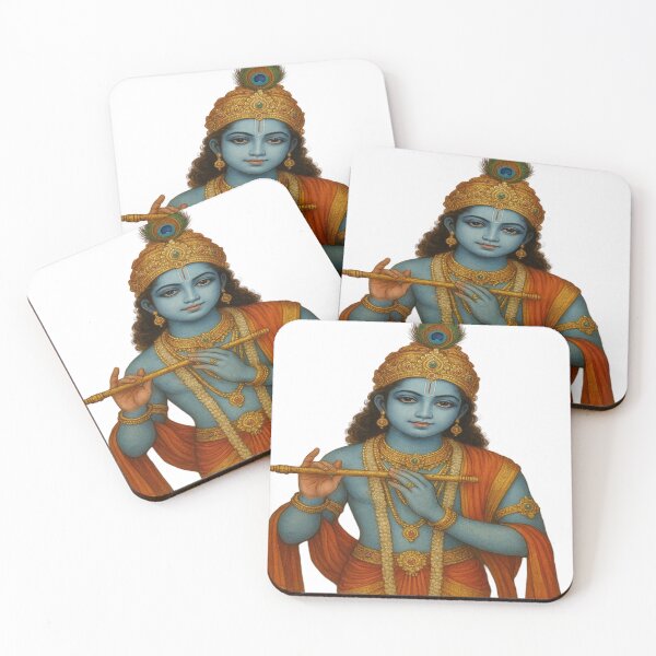 Item preview, Divine Shri Krishna with Flute designed and sold by Agrawal Fashion .